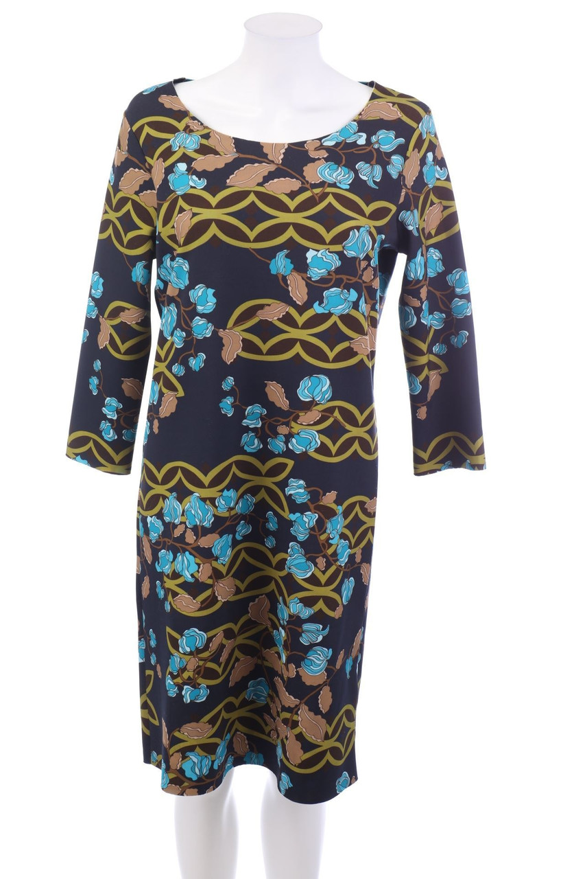 RIANI - Shift-Kleid mit Blumen-Print - D 38