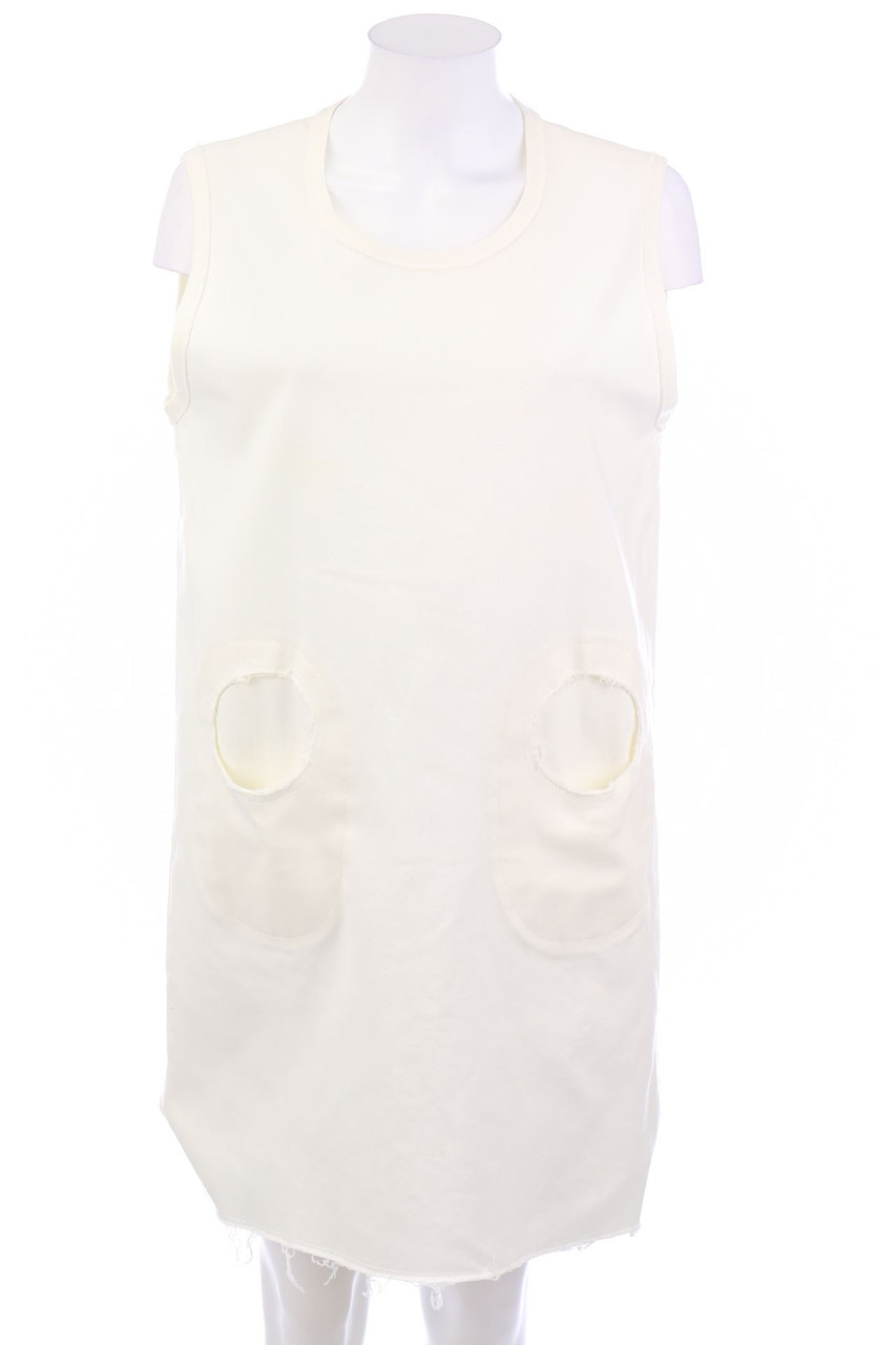 VIRGINIA BIZZI - distressed Jeanskleid - D 36