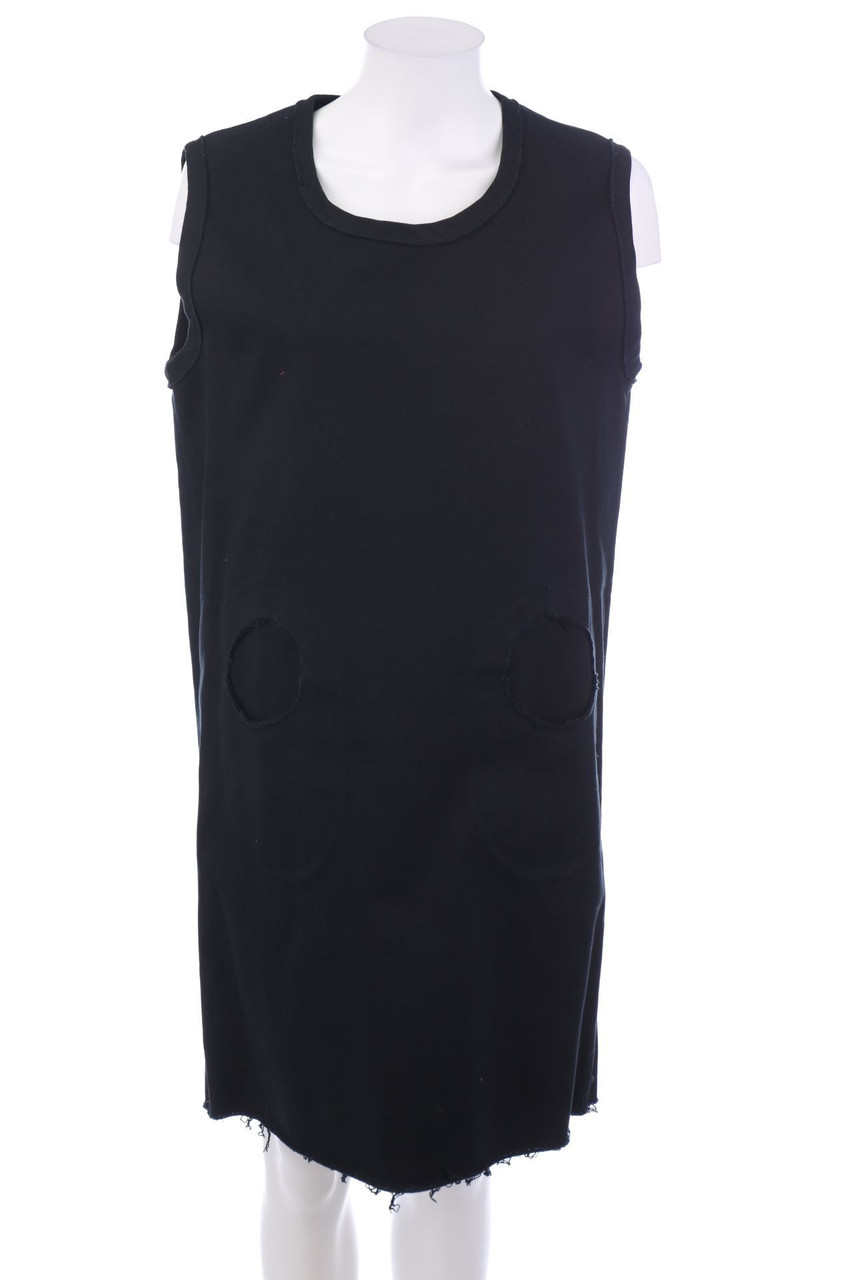 VIRGINIA BIZZI - distressed Jeanskleid - D 38