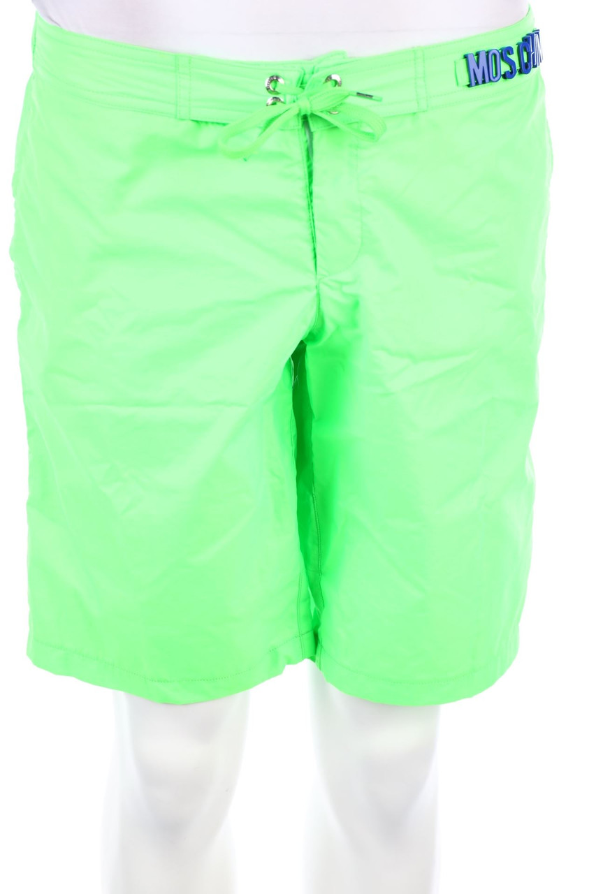 MOSCHINO - Schwimm-Shorts mit Logo-Plakette - 44