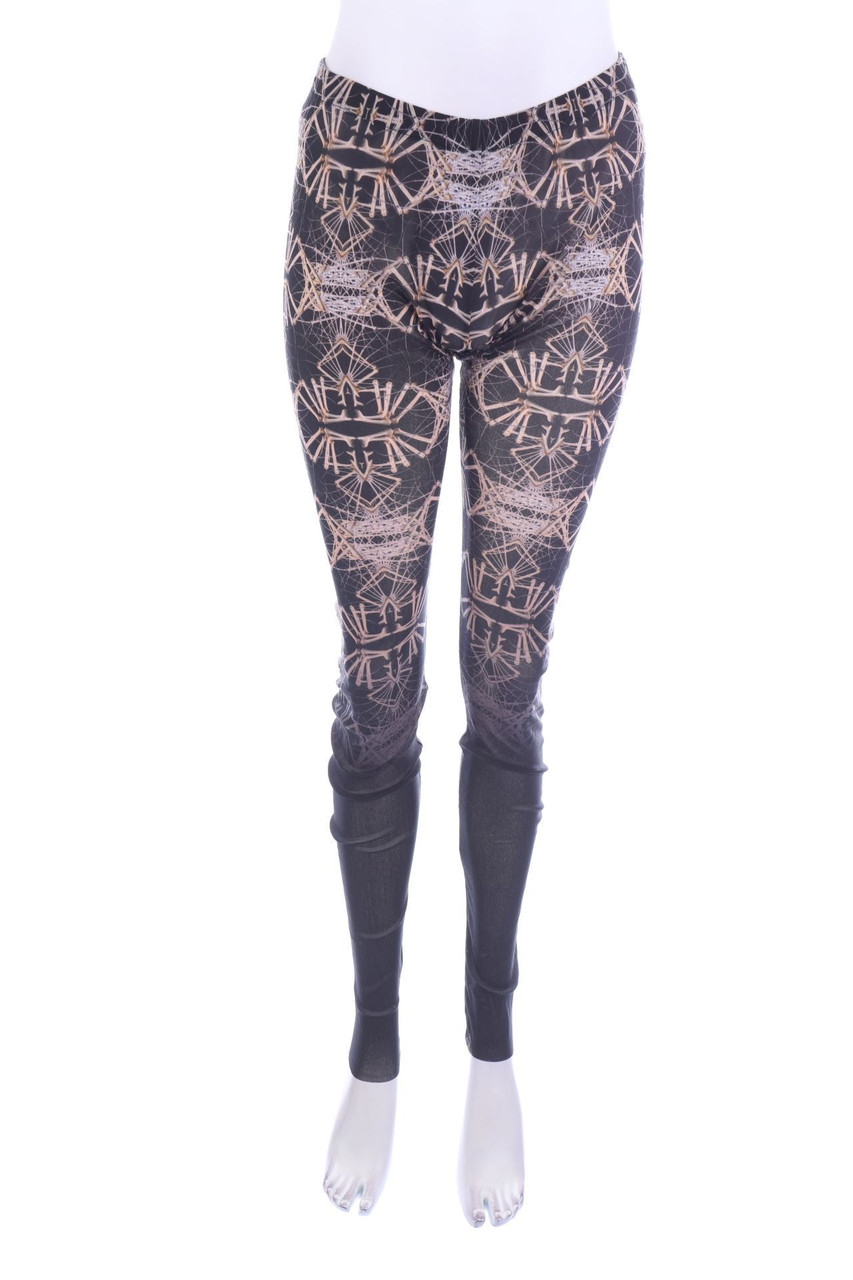 MARCELO BURLON - Mesh-Leggings mit Print - L