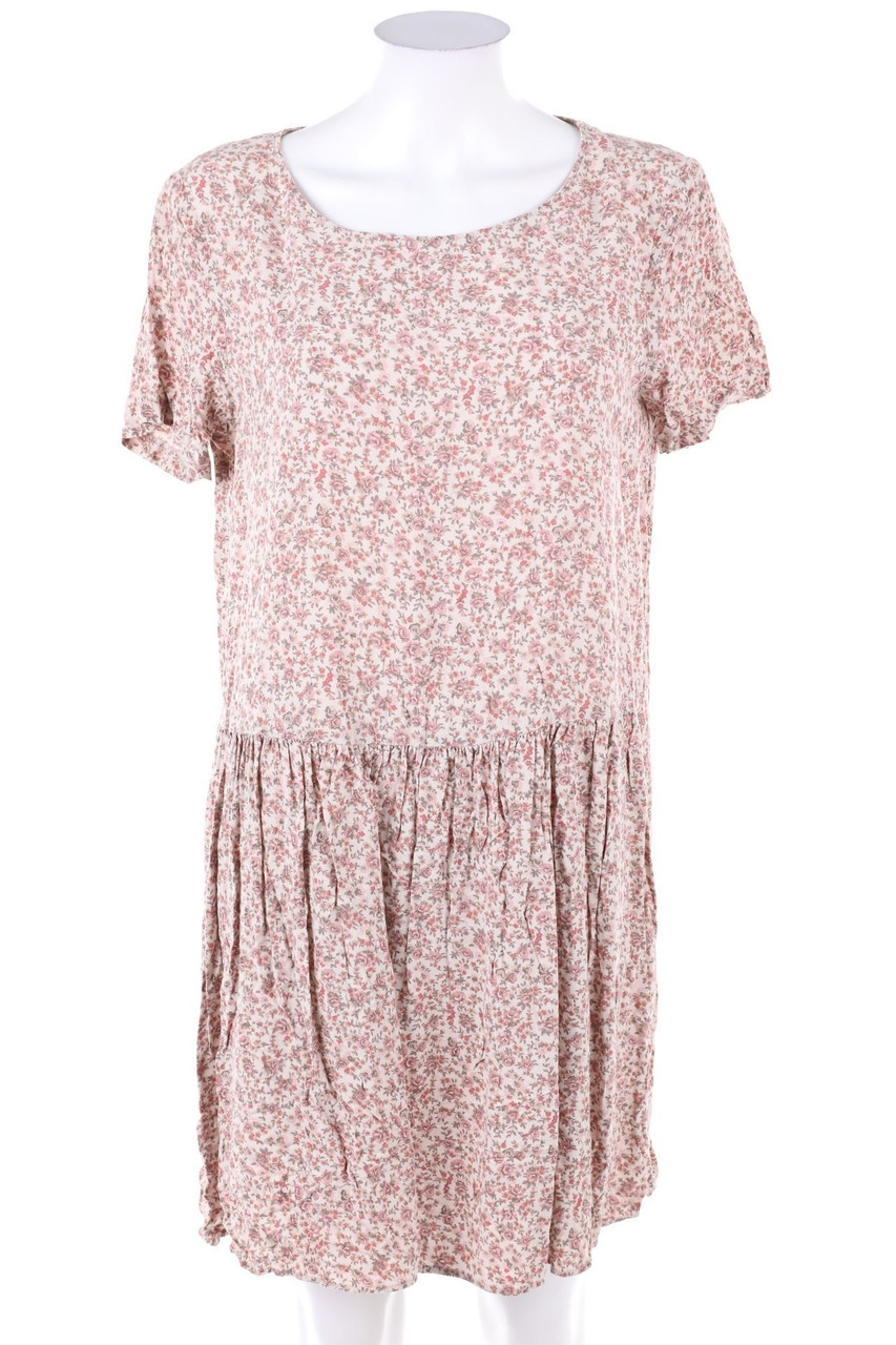 UNITED COLORS OF BENETTON - Kleid mit Blumen-Print - L