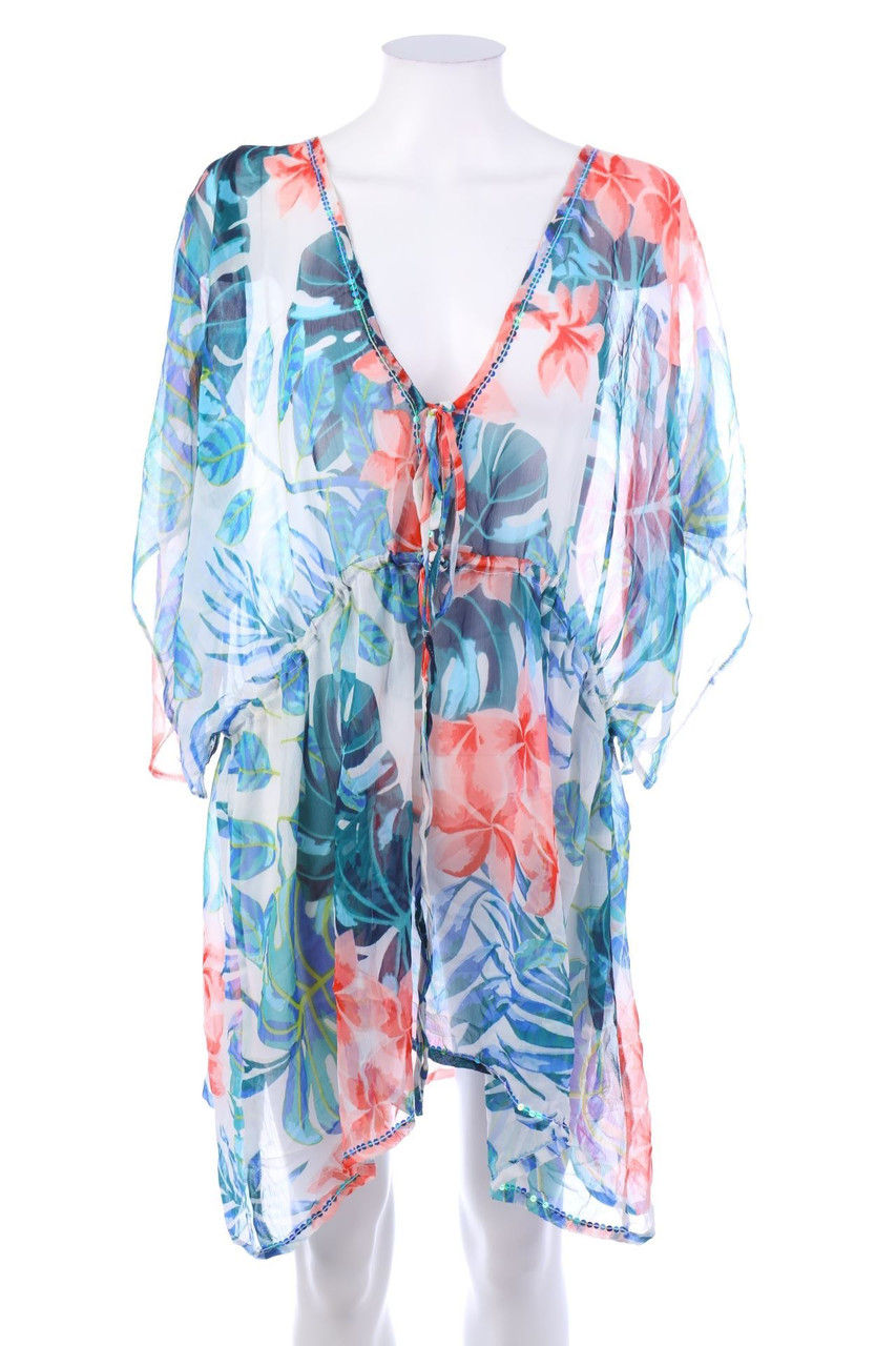 Ohne Label - Tunikakleid mit Pailletten - ONE SIZE