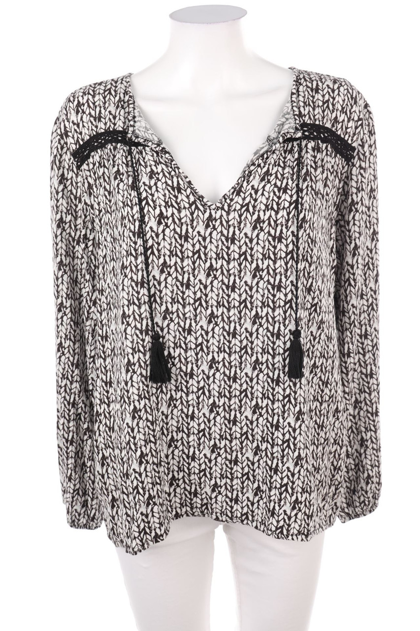 RAINBOW - Bluse mit Quasten - 2XL