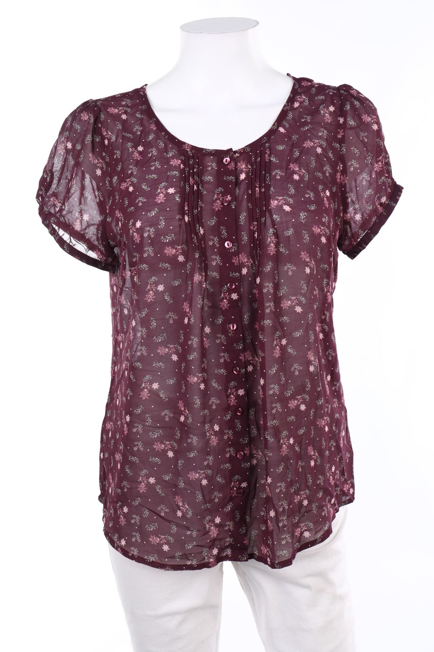 Multiblu - Kurzarm-Bluse - S