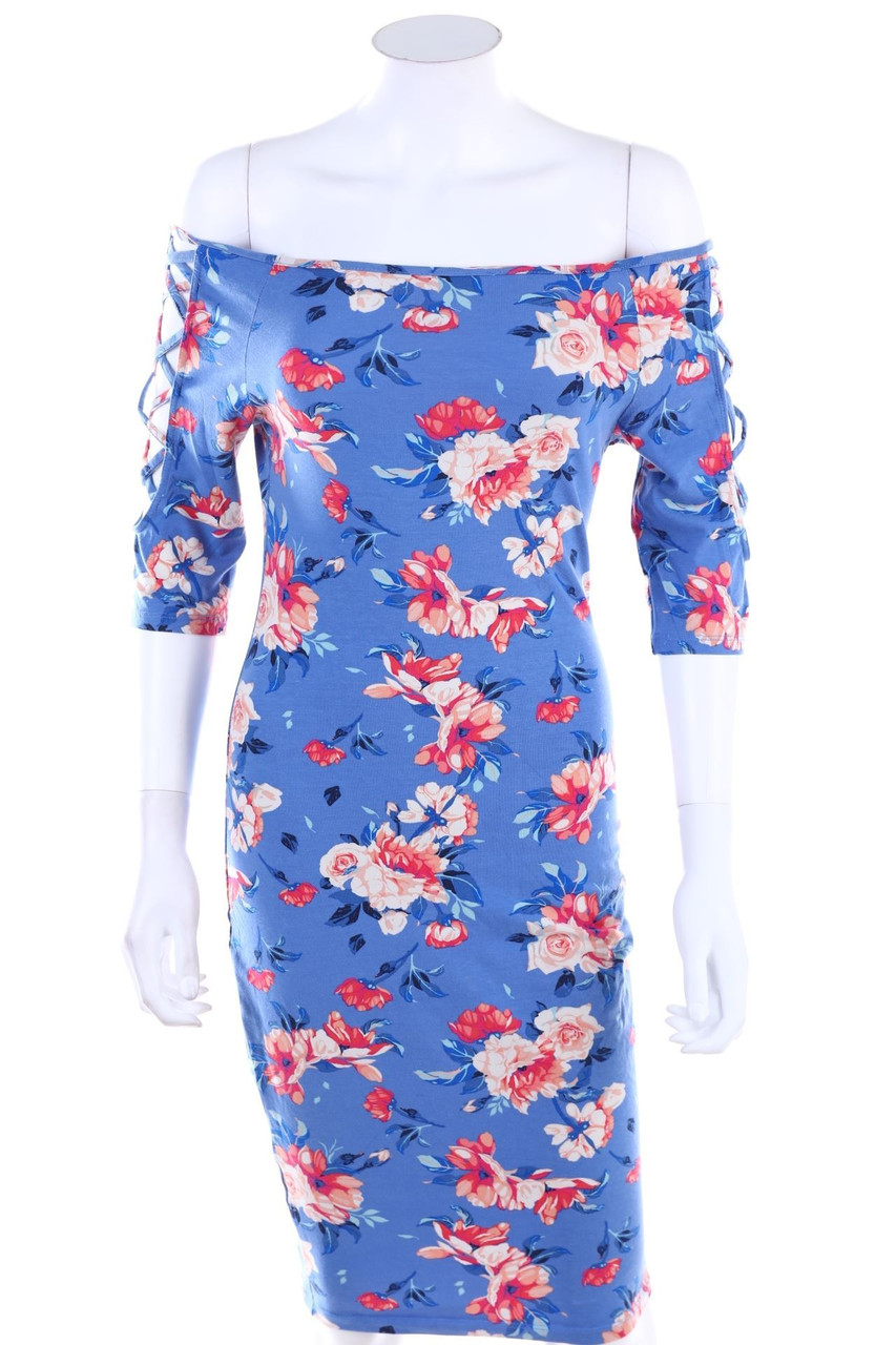 Ohne Label - Kleid mit Cut-outs - XS