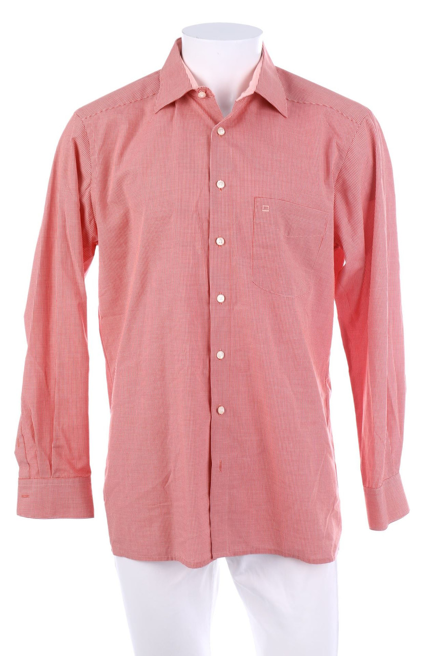 OLYMP - kariertes Hemd - L