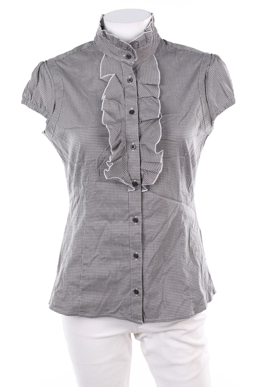 comma - Kurzarm-Bluse - M