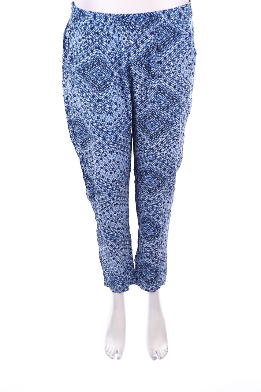 maddison - Jogger-Hose aus Viskose mit Ethno-Print - XL
