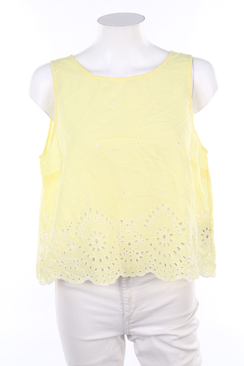 H&M - Top mit Lochspitze - L