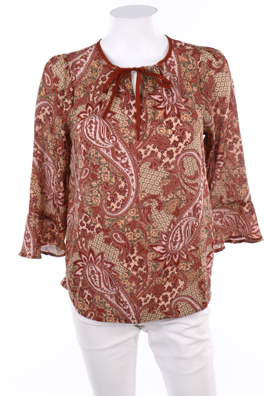 Ohne Label - Hemd-Bluse mit 3/4-Ärmel - S