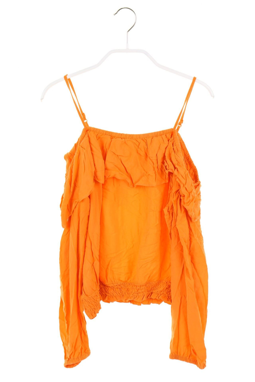 H&M - Cold-Shoulder-Bluse mit Volants - 152