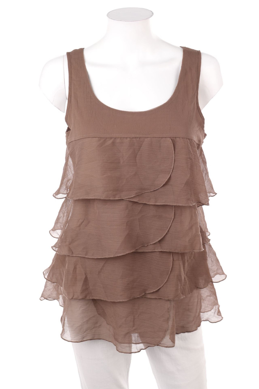 ADIVA - Blusentop im Layer Look - M