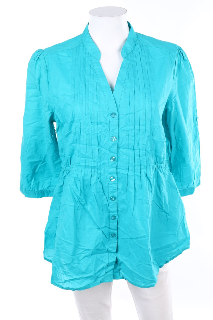 esmara - Baumwoll-Bluse mit 3/4-Ärmel - 3XL