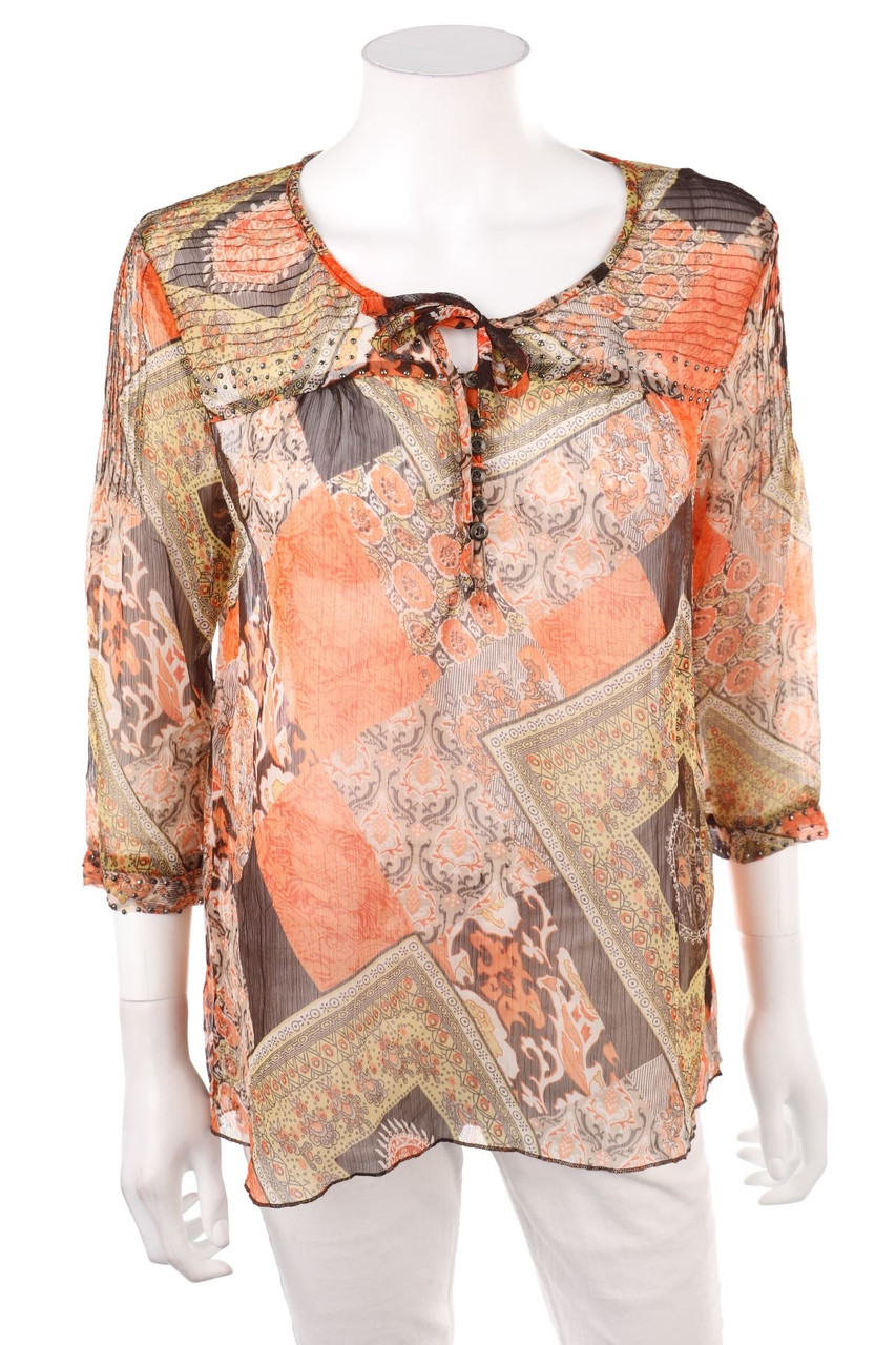 Ohne Label - Tunika-Bluse - S