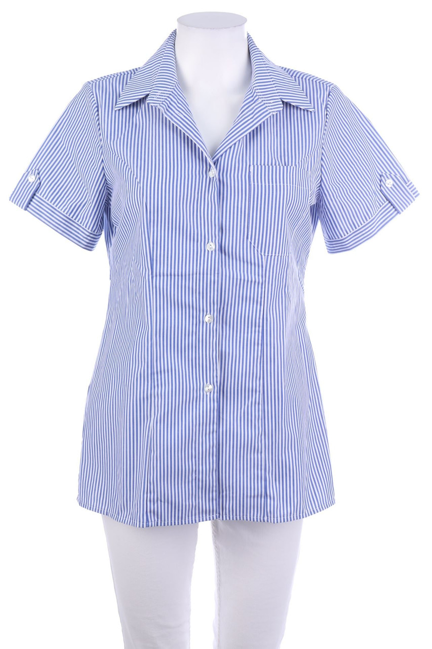 SECONDHAND - Hemd-Bluse mit kurzem Ärmel - M