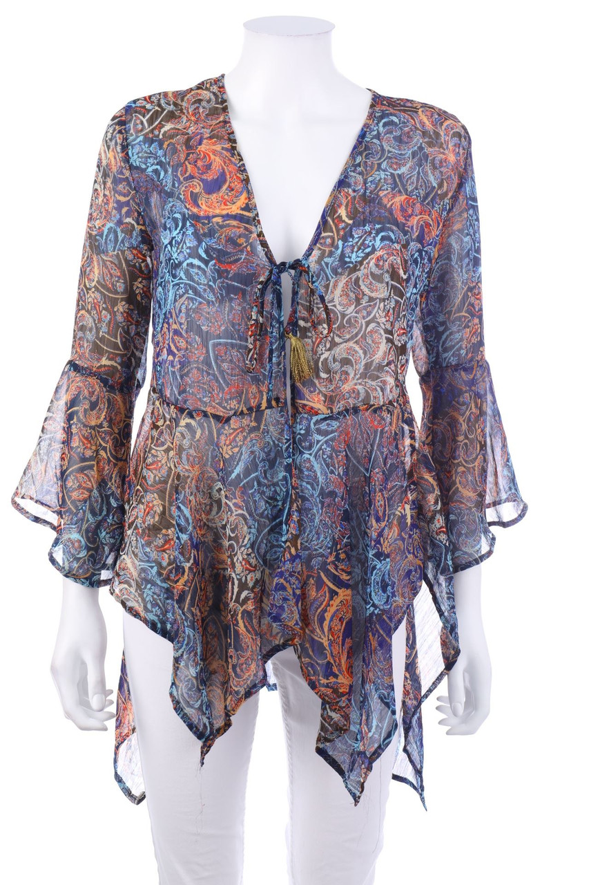 Bershka - Volant-Bluse - S