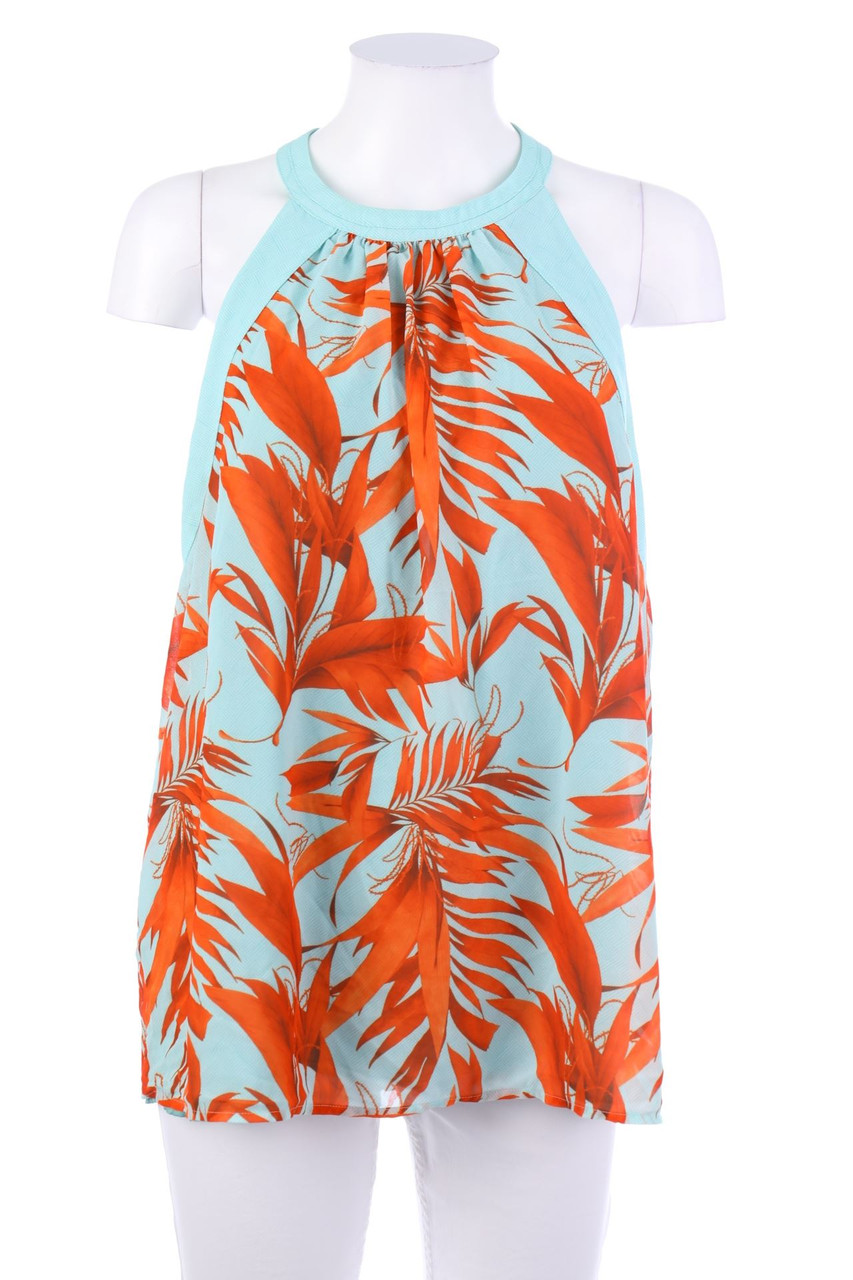 H&M - Bluse mit Print - 3XL