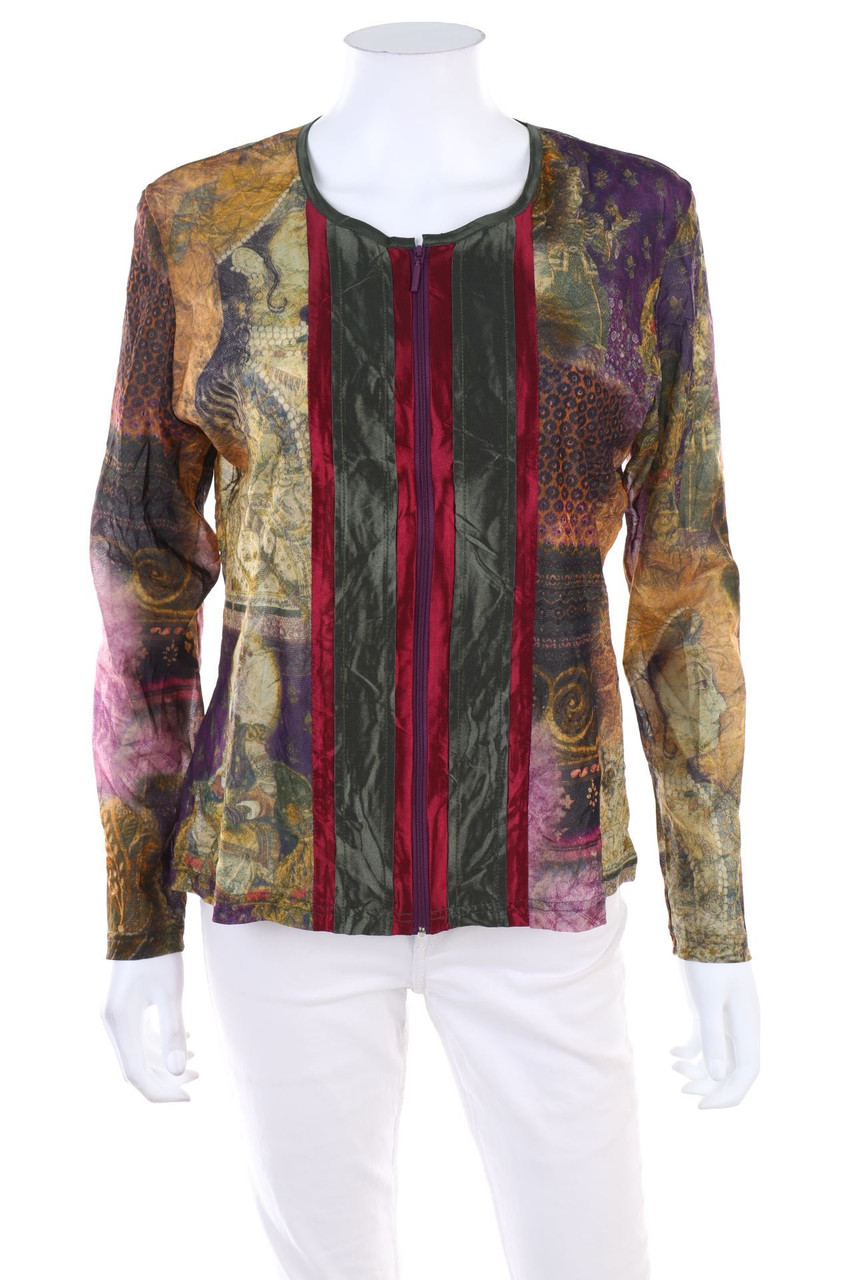 OPALINE - Bluse mit Print - XL