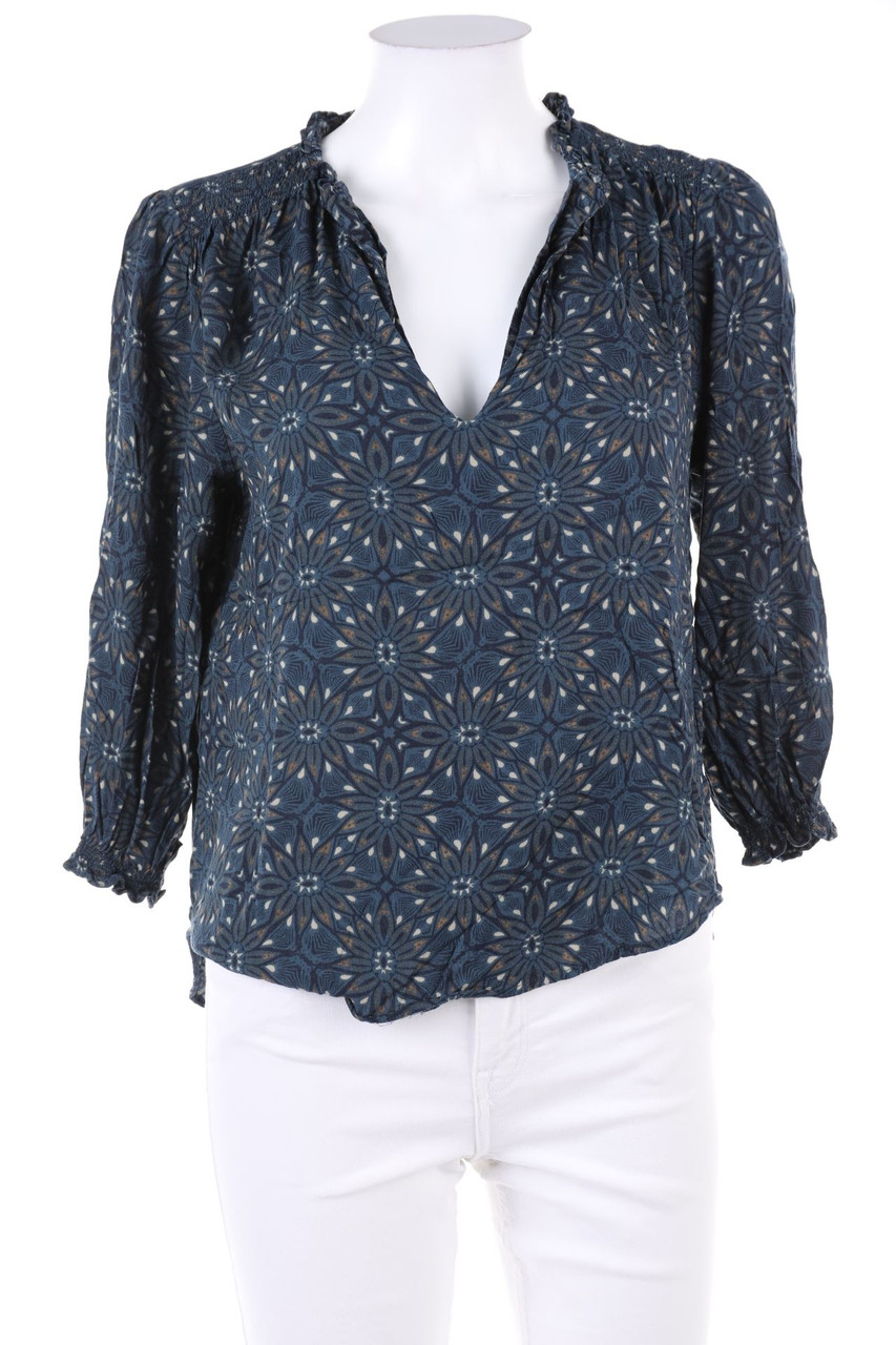 H&M - Print-Bluse mit 3/4-Ärmel - D 42
