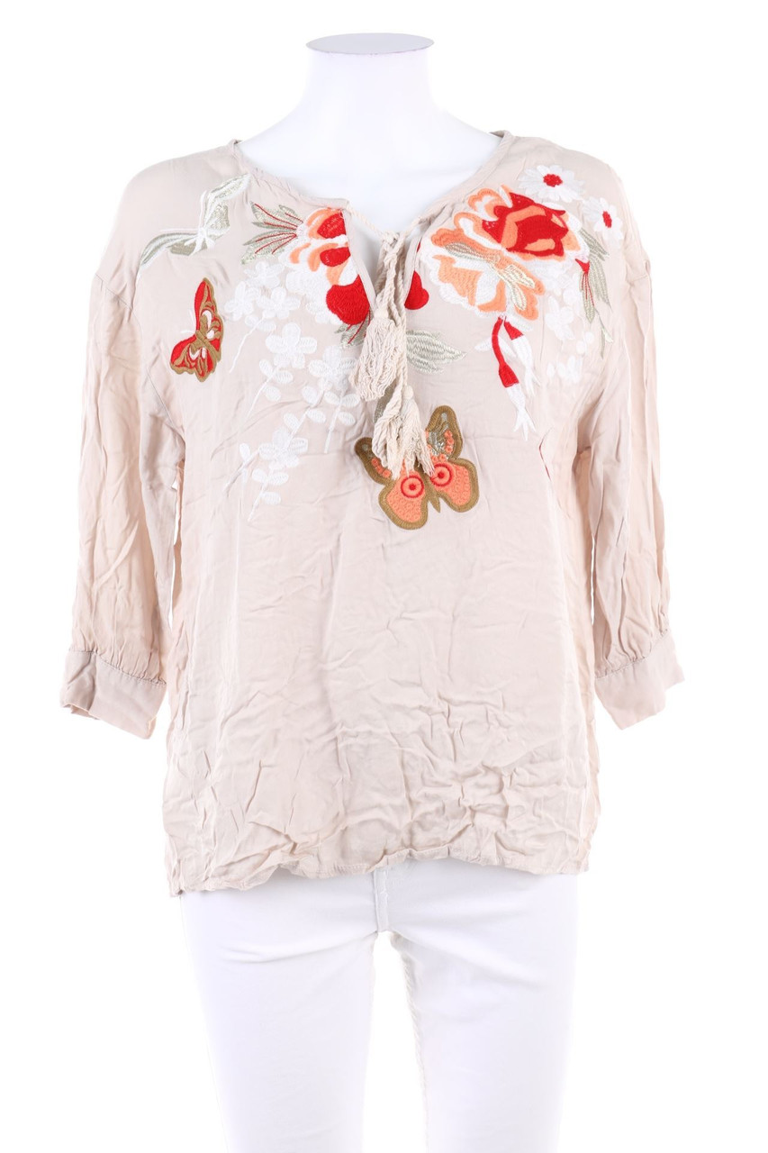 Ohne Label - Bluse mit 3/4-Ärmel - XL