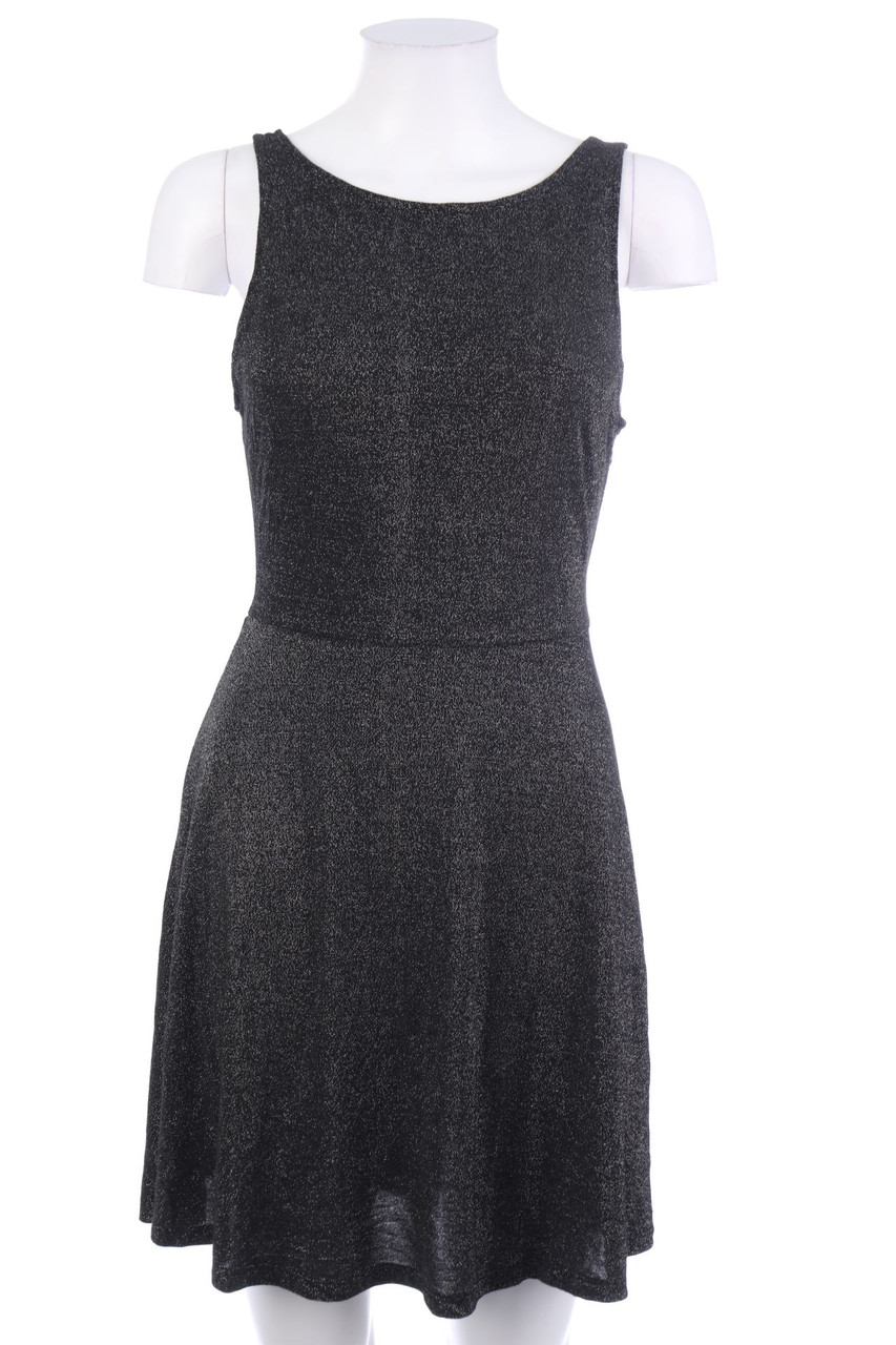 H&M - Kleid mit Metallic-Effekt - S