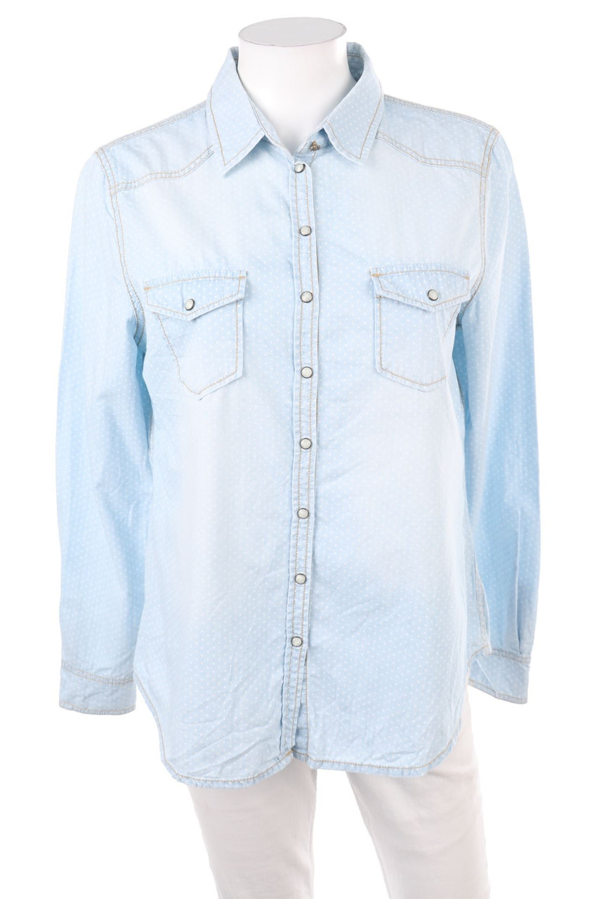 TAIFUN - Jeans-Bluse - L