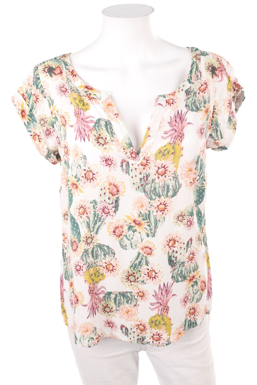 Multiblu - Kurzarm-Bluse - M