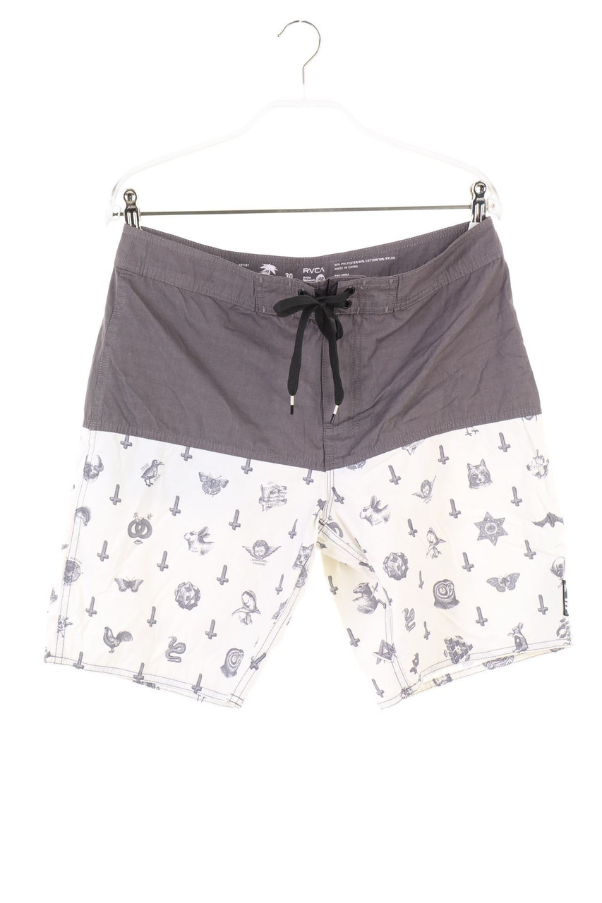 RVCA - Schwimm-Shorts mit Print - W30