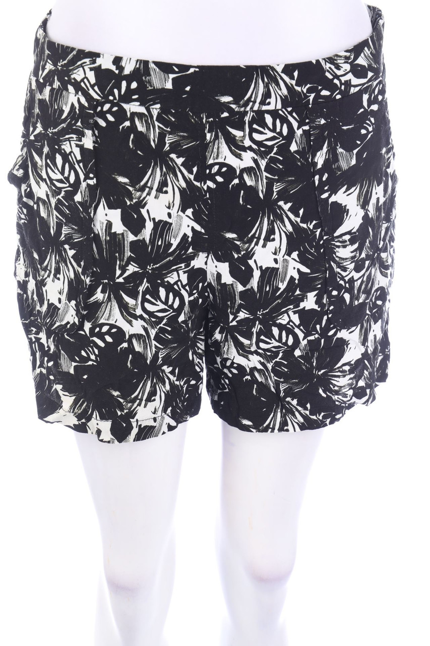 promod - Shorts mit Blumen-Print - L