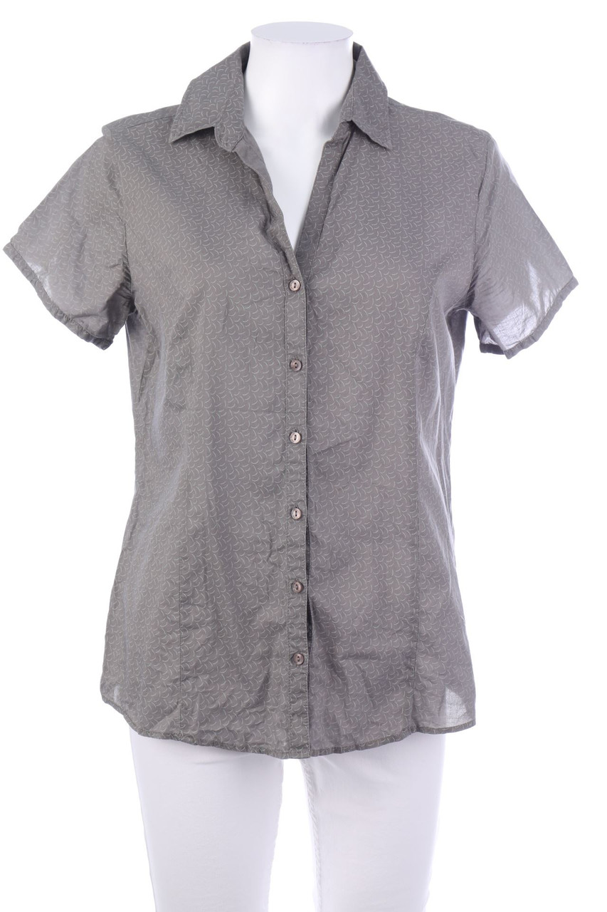 TOM TAILOR - Kurzarm-Bluse aus Baumwolle - L