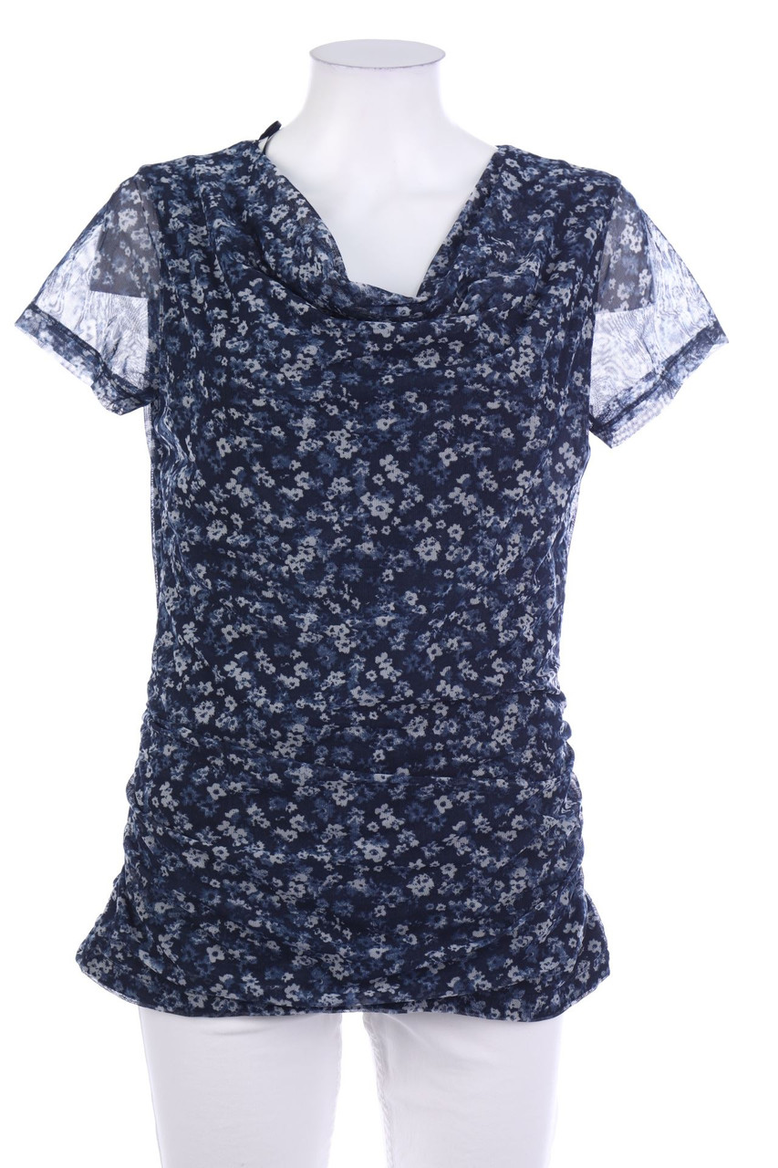 zero - Kurzarm-Bluse - L