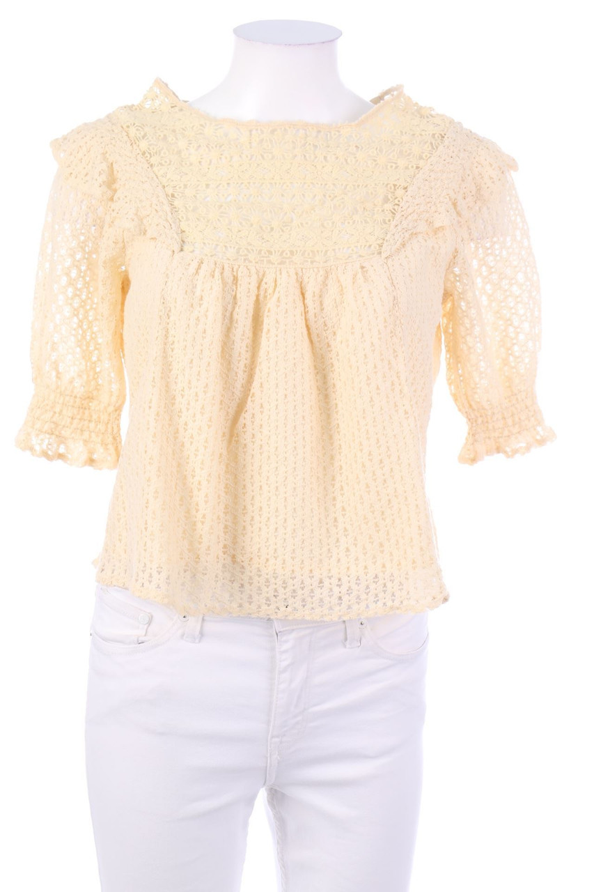 Pimkie - Spitzen-Bluse im Boho-Stil - M