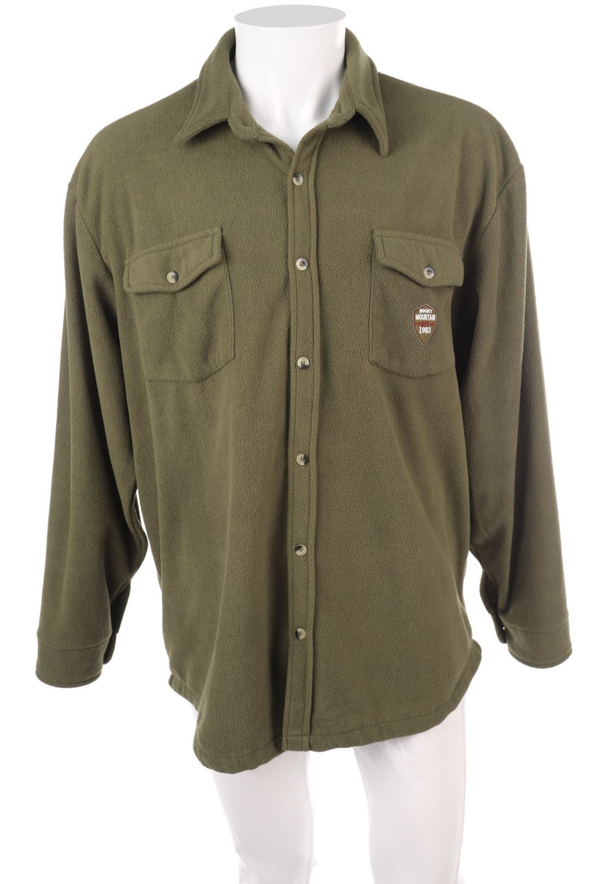 Eurotops - Fleece-Hemd mit aufgesetzten Taschen - XL