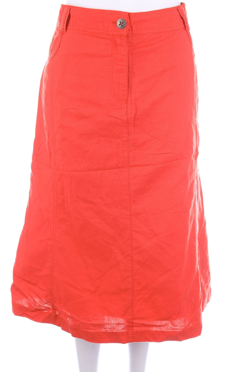 Kingfield Charles Vögele - Midirock aus Leinen-Mix - 3XL