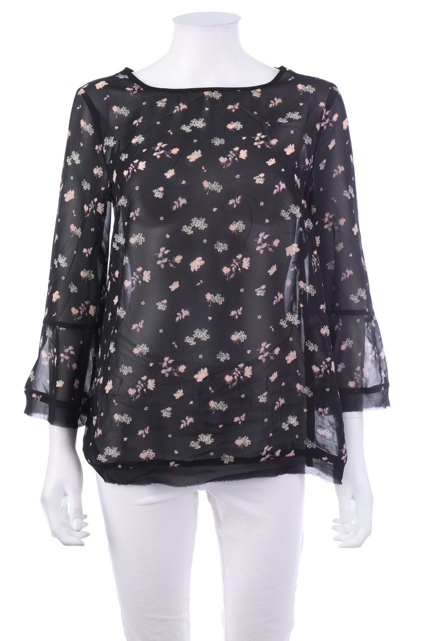 OVS - Hemd-Bluse mit 3/4-Ärmel mit Blumen-Print - L