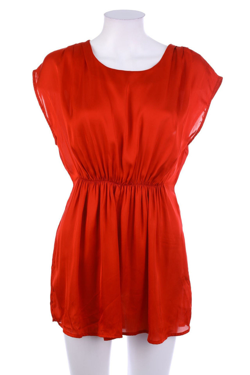 H&M - Blusentop mit Raffungen - XS