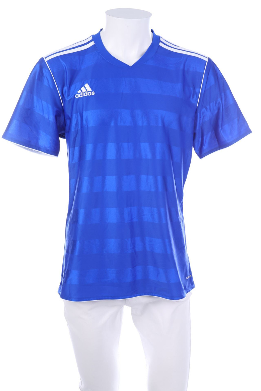 adidas - Sport-Shirt mit Logo-Print - L