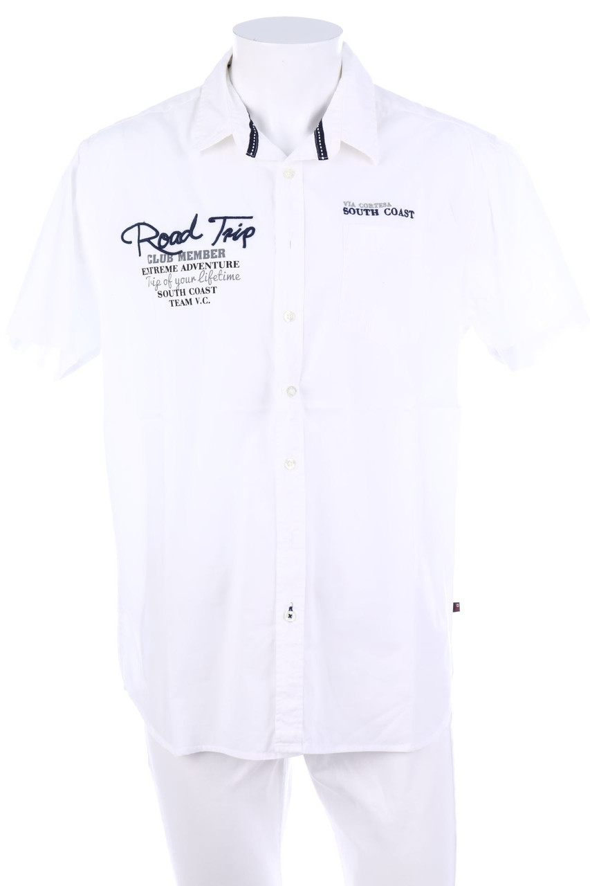 VIA CORTESA - Kurzarm-Hemd - L