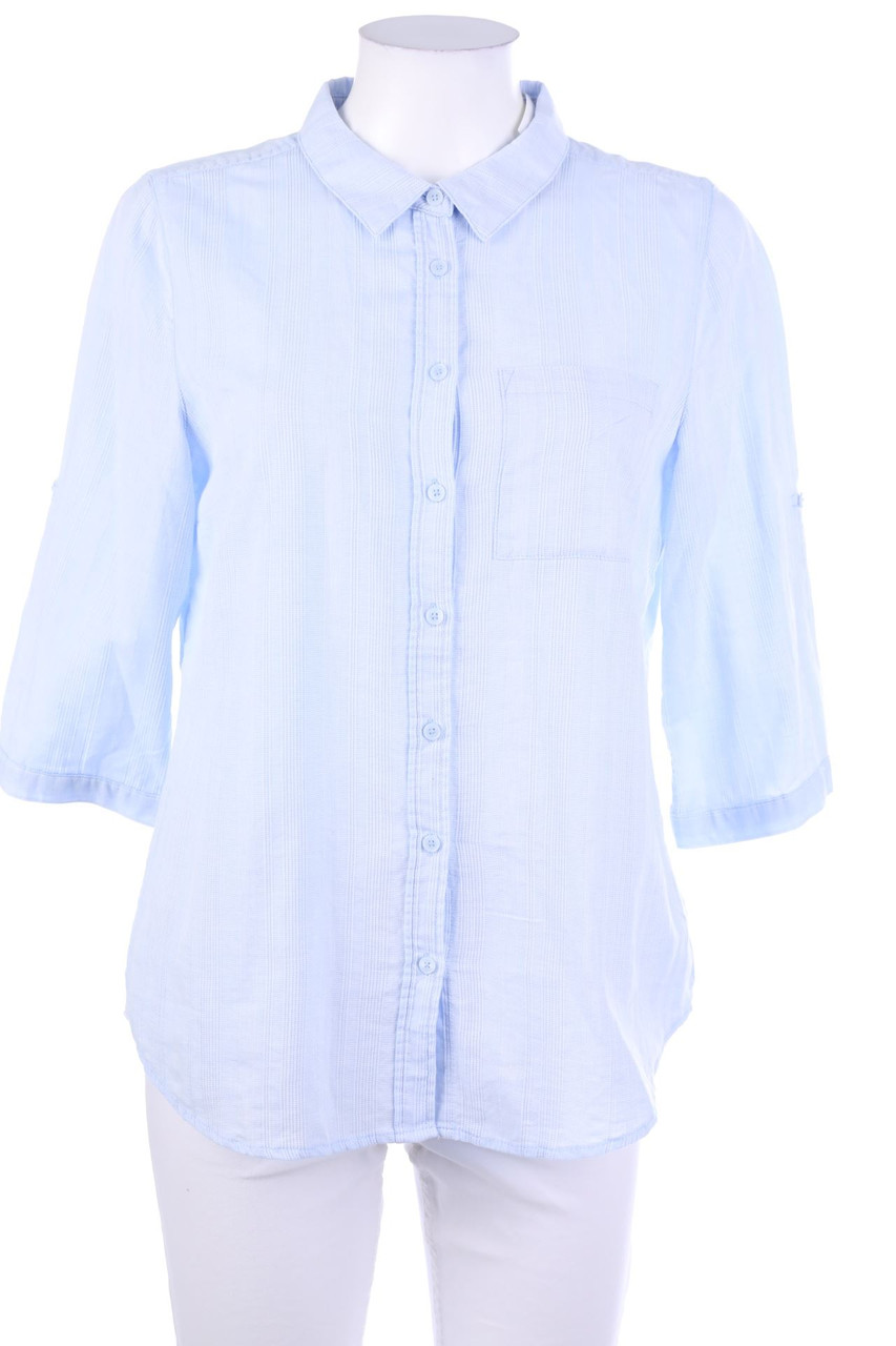 Multiblu - Baumwoll-Bluse mit 3/4-Ärmel - M