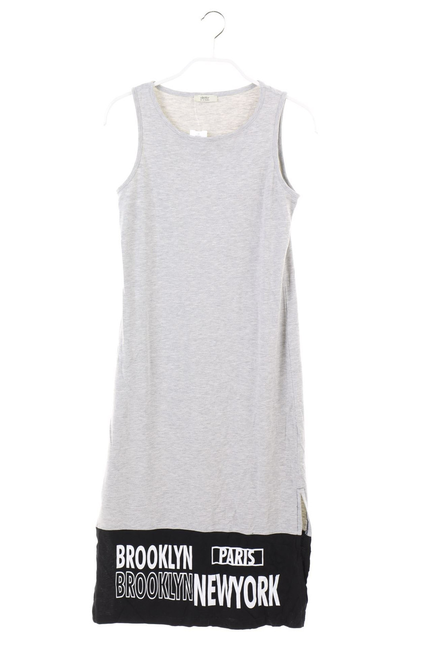 SECONDHAND - Jersey-Kleid mit Print - 158