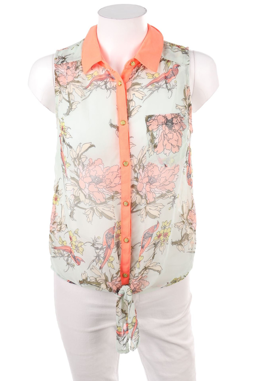 BLIND DATE - Blusentop zum Knoten - S