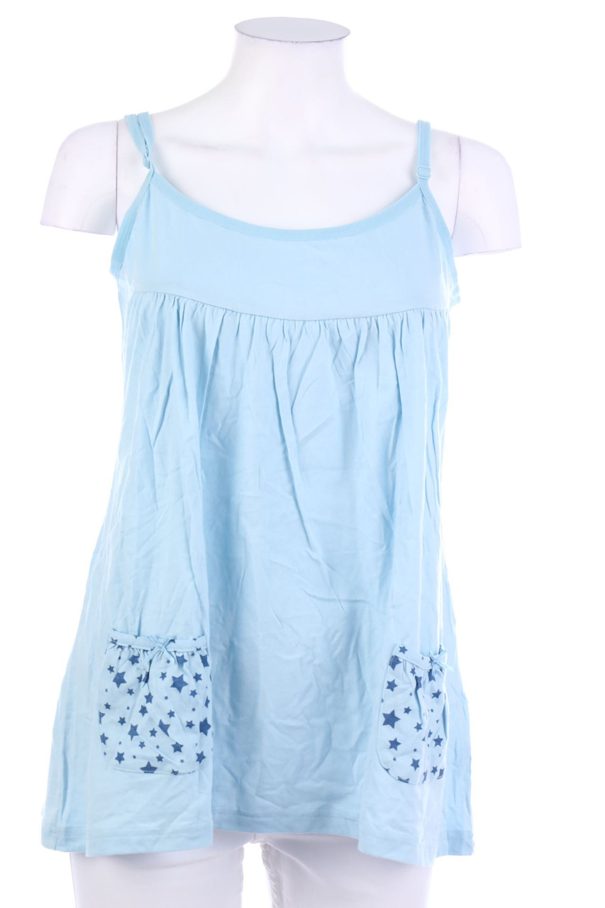 bonprix collection - Baumwoll-Top mit aufgesetzten Taschen - L