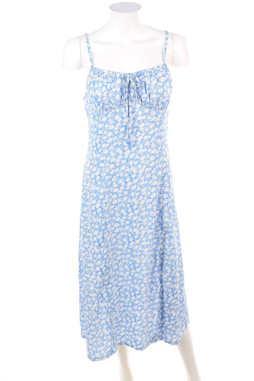 SHEIN - Midikleid mit Blumen-Print - M