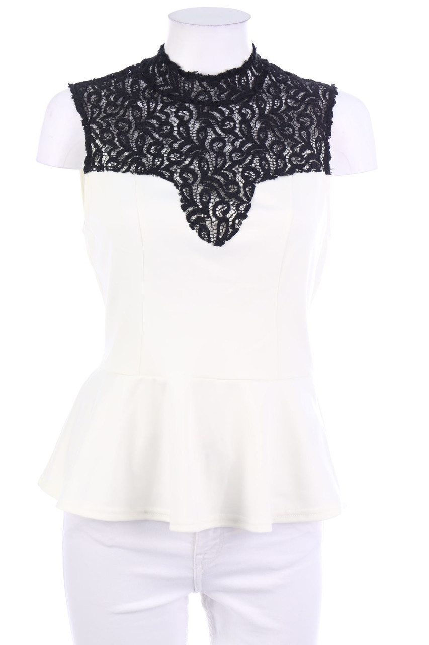 ONLY - Top mit Schößchen - L