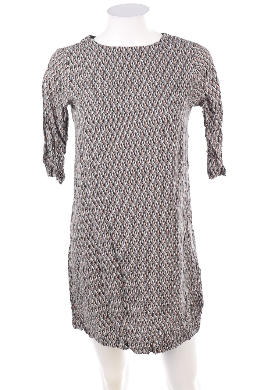 BODYFLIRT - Minikleid mit geometrischem Muster - XS