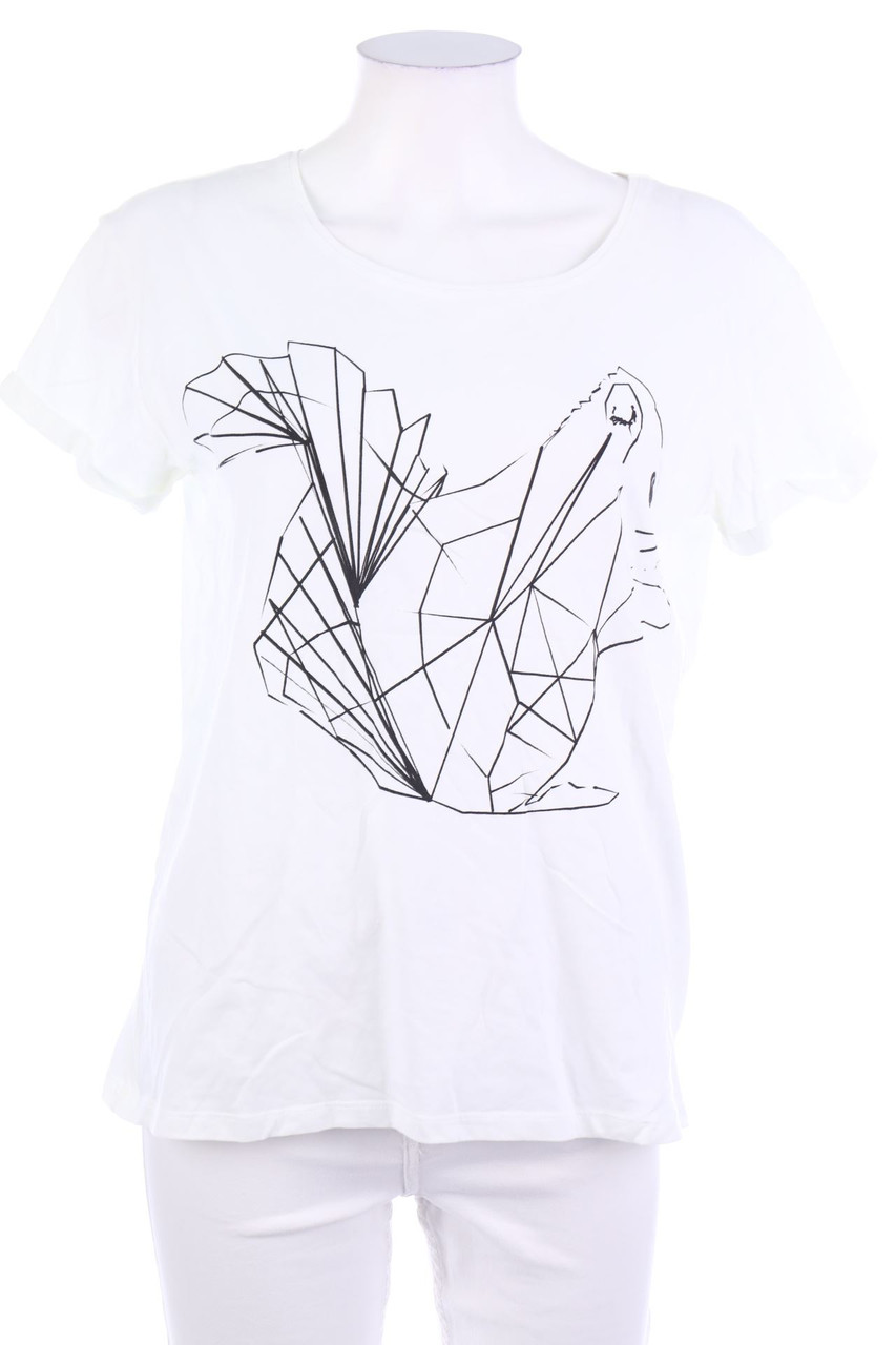 SECONDHAND - Print-Kurzarm-Shirt - M