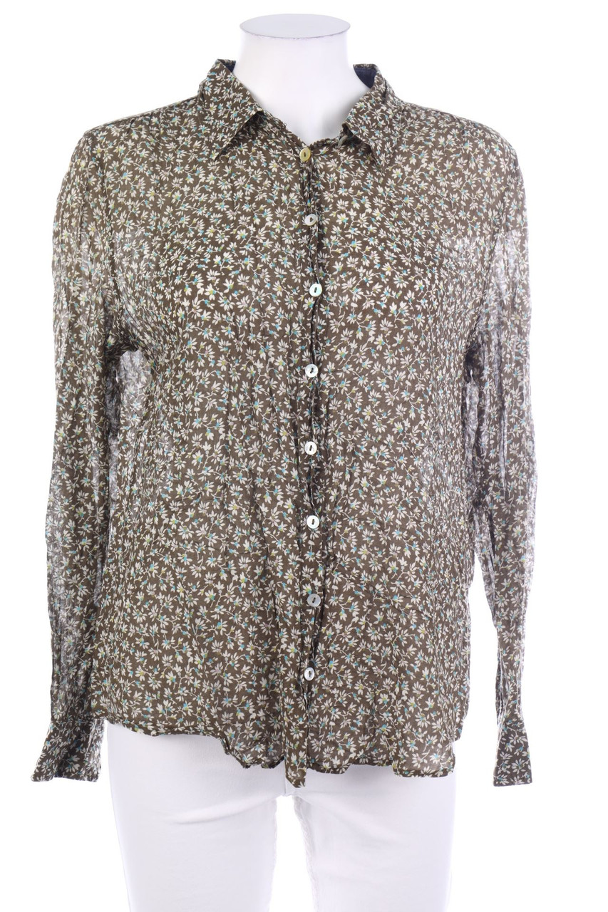 Marie Lund COPENHAGEN - Baumwoll-Hemd-Bluse - L