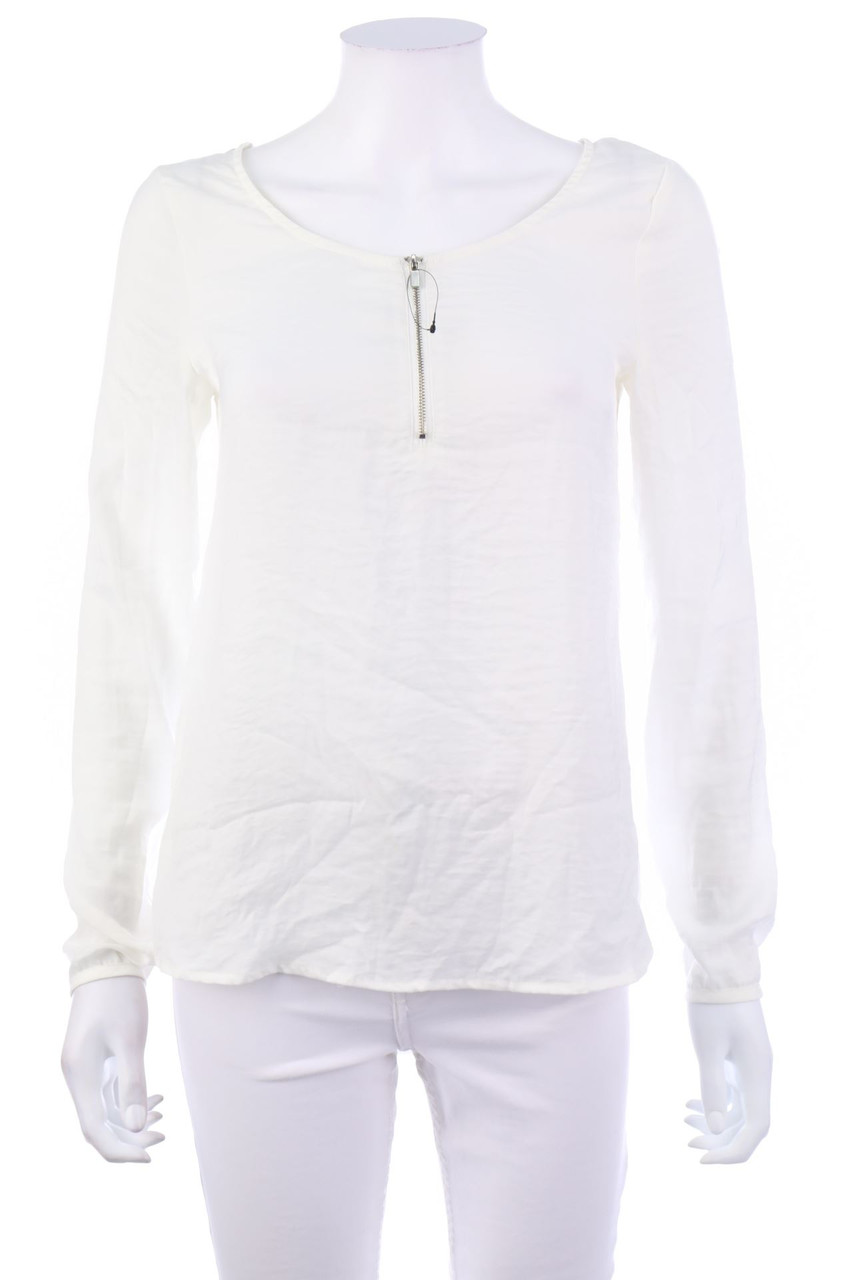 SECONDHAND - Bluse mit Zipper - XS