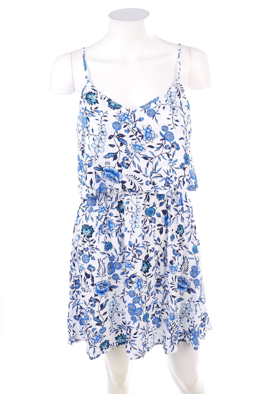 H&M - Sommer-Mini-Kleid aus Viskose - M